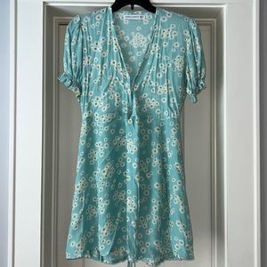 Anthropologie floral wrap dress. Worn once - Like new. Size Small (4).